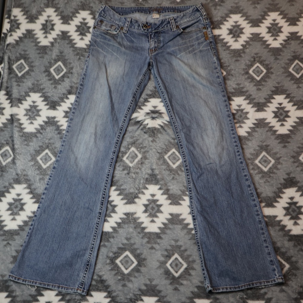 Silver Jeans Tuesday Low Rise Bootcut Denim Medium Wash 30/33 L1425-S1250